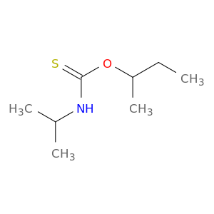 Carbamothioic acid, (1-methylethyl)-, O-(1-methylpropyl) ester