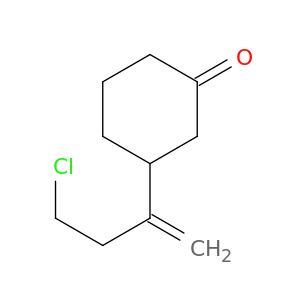 Cyclohexanone, 3-(3-chloro-1-methylenepropyl)-