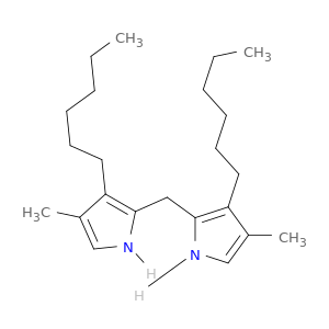 1H-Pyrrole, 2,2'-methylenebis[3-hexyl-4-methyl-