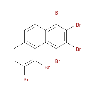 Phenanthrene, hexabromo-