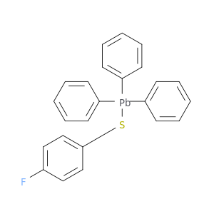 Plumbane, [(4-fluorophenyl)thio]triphenyl-