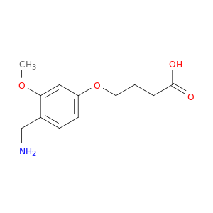 Butanoic acid, 4-[4-(aminomethyl)-3-methoxyphenoxy]-