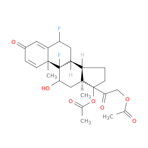 6,9-difluoro-11-hydroxy-3,20-dioxopregna-1,4-diene-17,21-diyl diacetate