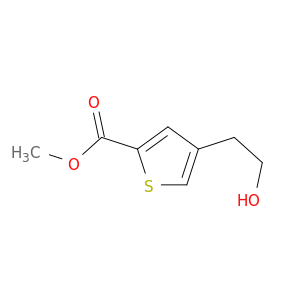methyl 4-(2-hydroxyethyl)thiophene-2-carboxylate