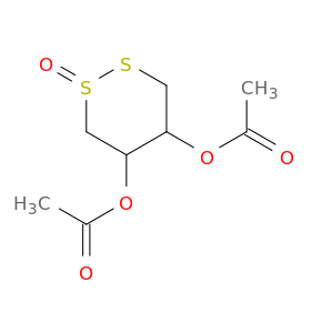5-(ACETYLOXY)-1-OXIDO-1,2-DITHIAN-4-YL ACETATE