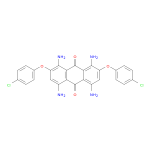 9,10-Anthracenedione, 1,4,5,8-tetraamino-2,7-bis(4-chlorophenoxy)-