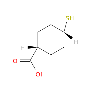 Cyclohexanecarboxylicacid, 4-mercapto-, cis-