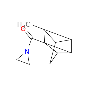 AZIRIDINE, 1-[(5-METHYLTETRACYCLO[3.2.0.02,7.04,6]HEPT-1-YL)CARBONYL]-