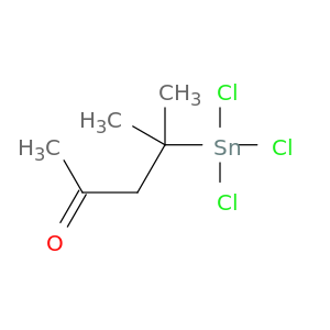 2-Pentanone, 4-methyl-4-(trichlorostannyl)-