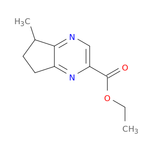 ETHYL 5-METHYL-6,7-DIHYDRO-5H-CYCLOPENTA[B]PYRAZINE-2-CARBOXYLATE