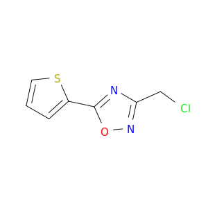 3-(氯甲基)-5-(2-噻吩基)-1,2,4-噁二唑