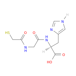 L-Histidine, N-[N-(mercaptoacetyl)glycyl]-