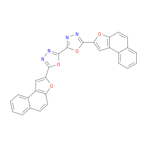 2,2'-Bi-1,3,4-oxadiazole, 5,5'-bis(naphtho[2,1-b]furan-2-yl)-