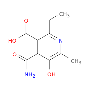 3-Pyridinecarboxylicacid, 4-(aminocarbonyl)-2-ethyl-5-hydroxy-6-methyl-