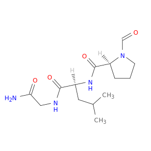 Glycinamide, 1-formyl-L-prolyl-L-leucyl-