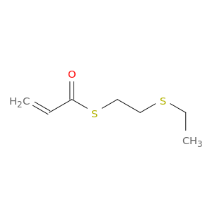 2-Propenethioic acid, S-[2-(ethylthio)ethyl] ester
