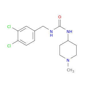 Urea, N-[(3,4-dichlorophenyl)methyl]-N'-(1-methyl-4-piperidinyl)-