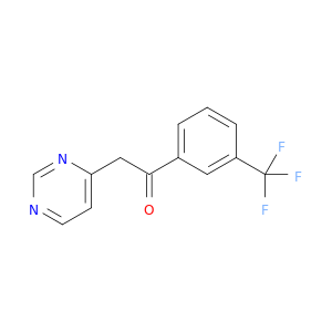 Ethanone, 2-(4-pyrimidinyl)-1-[3-(trifluoromethyl)phenyl]-