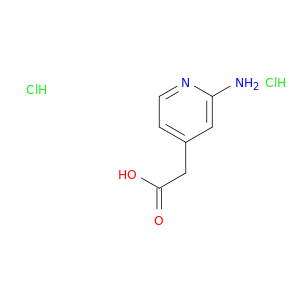 2-(2-氨基吡啶-4-基)乙酸二盐酸盐