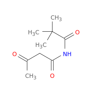 Butanamide, N-(2,2-dimethyl-1-oxopropyl)-3-oxo-