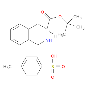 3-异喹啉羧酸,1,2,3,4-四氢-,(3S)-,1,1-二甲基乙酯,4-甲基苯磺酸盐(1：1)