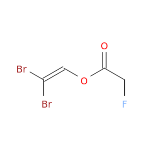 Acetic acid, fluoro-, 2,2-dibromoethenyl ester