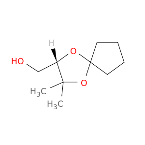 1,4-Dioxaspiro[4.4]nonane-2-methanol, 3,3-dimethyl-, (S)-