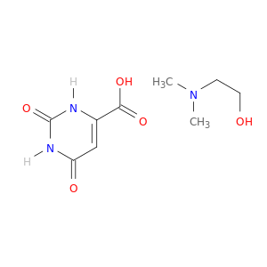 4-嘧啶羧酸,1,2,3,6-四氢-2,6-二氧化硅,Compd。用2-(二甲基氨基)乙醇(1：1)