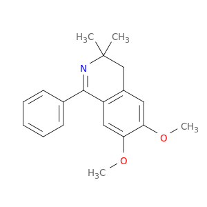 Isoquinoline, 3,4-dihydro-6,7-dimethoxy-3,3-dimethyl-1-phenyl-