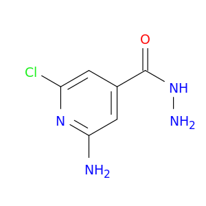 2-氨基-6-氯-4-吡啶羧酸酰肼肼