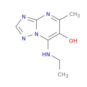 [1,2,4]Triazolo[1,5-a]pyrimidin-6-ol, 7-(ethylamino)-5-methyl-