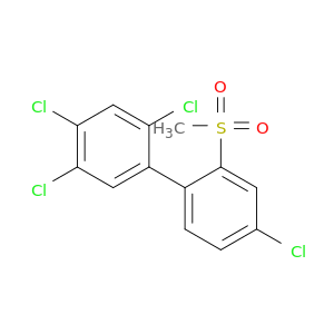 1,1'-Biphenyl,2,4,4',5-tetrachloro-2'-(methylsulfonyl)-