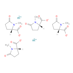 铑,四方[μ-[4-(1-甲基乙基)-2-恶唑胺酸酐-N3：O2]]DI-,(RH),立体异构体