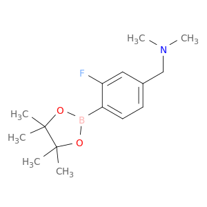 4-(Dimethylaminomethyl)-2-fluorophenylboronic acid, pinacol ester