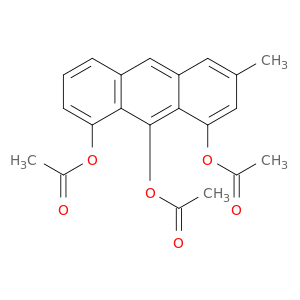 3-methylanthracene-1,8,9-triyl triacetate