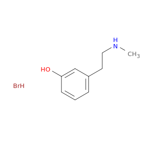 Phenol, 3-[2-(methylamino)ethyl]-, hydrobromide