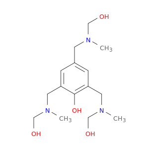 Phenol, 2,4,6-tris[[(hydroxymethyl)methylamino]methyl]-
