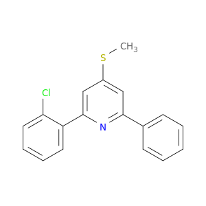 Pyridine,2-(2-chlorophenyl)-4-(methylthio)-6-phenyl-