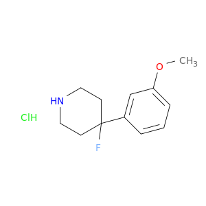 4-fluoro-4-(3-methoxyphenyl)piperidine hydrochloride