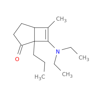 Bicyclo[3.2.0]hept-6-en-2-one, 7-(diethylamino)-6-methyl-1-propyl-