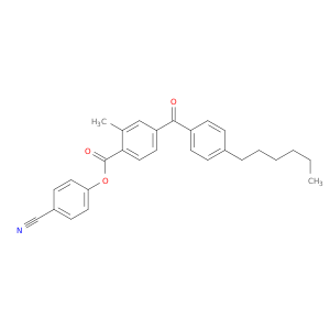 Benzoic acid, 4-(4-hexylbenzoyl)-2-methyl-, 4-cyanophenyl ester