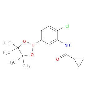 4-氯-3-(环丙基甲酰氨基)苯硼酸频那醇酯