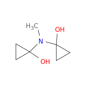 Cyclopropanol, 1,1'-(methylimino)bis-
