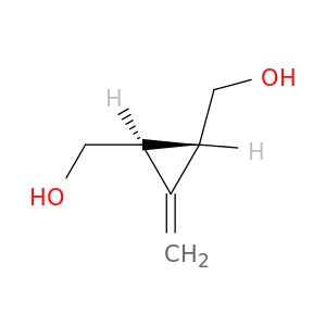 1,2-Cyclopropanedimethanol, 3-methylene-, trans-