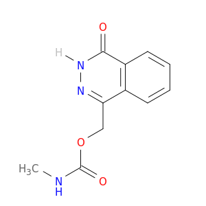 1(2H)-Phthalazinone, 4-[[[(methylamino)carbonyl]oxy]methyl]-