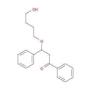 1-Propanone, 3-(4-hydroxybutoxy)-1,3-diphenyl-