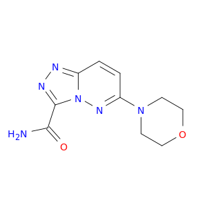 1,2,4-Triazolo[4,3-b]pyridazine-3-carboxamide, 6-(4-morpholinyl)-
