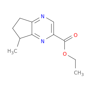 ETHYL 7-METHYL-6,7-DIHYDRO-5H-CYCLOPENTA[B]PYRAZINE-2-CARBOXYLATE