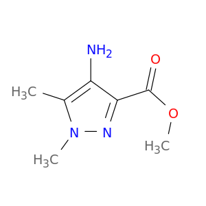 1H-吡唑-3-羧酸,4-氨基-1,5-二甲基-,甲酯