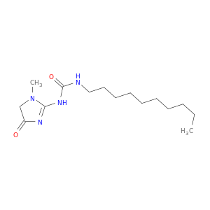 Urea, N-decyl-N'-(4,5-dihydro-1-methyl-4-oxo-1H-imidazol-2-yl)-